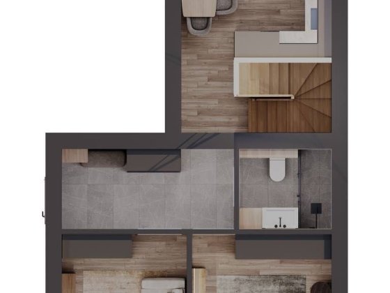 Продам дворівневу 3к. квартиру з великим балконом 630 $ за м2 Черновцы