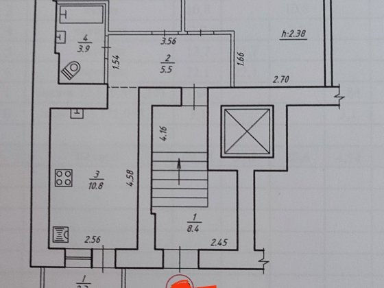 Продам эксклюзивную 2 ух комнатную квартиру с отдельным входом, а/о Суми