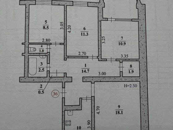 Продам 4-х кімнатну панельку Черновцы