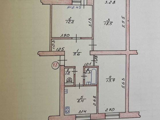 3-кімн. чешка на бульварі + гараж біля будинку Черновцы