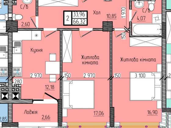 Продаж 2 квартири вул.Щербанюка,79 ЖК Модерн Черновцы