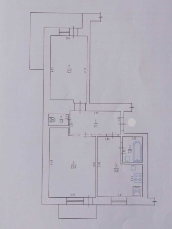 2 кімнатна квартира цегла котел окремі кімнати - фото 1