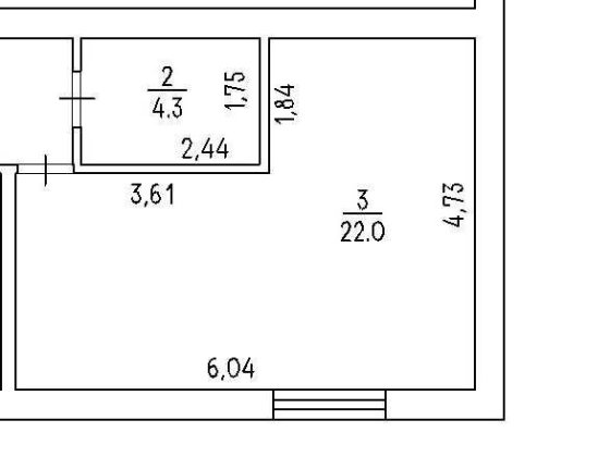 Продаж 1 кімнатної квартири після будівельників. Спальний район. Черкассы