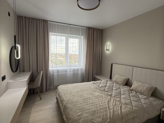 3-кімнатна квартира з видом на Дніпро, два санвузла Черкассы