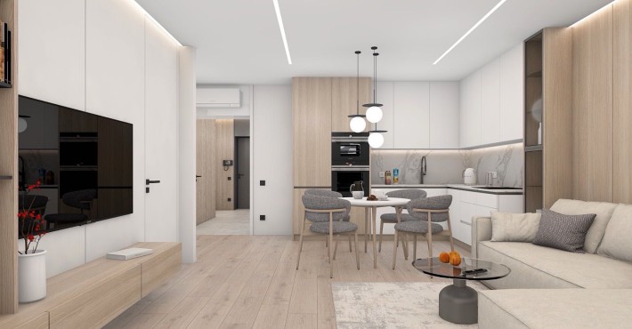 Клубний будинок, квартира з ремонтом - фото 1