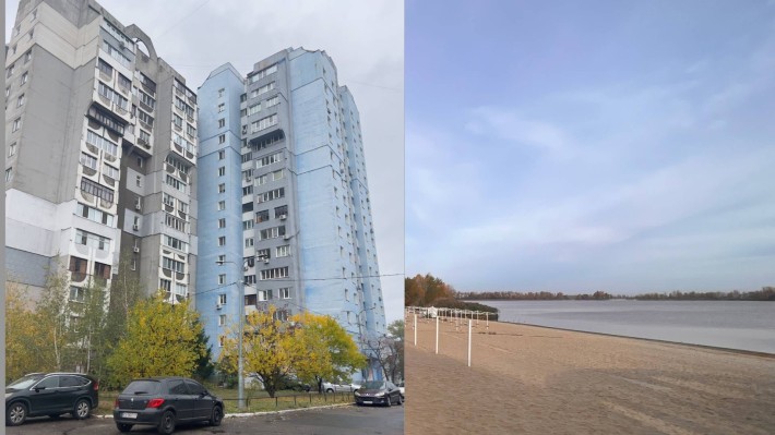 3-кімн. квартира Черкаси, Митниця — біля Дніпра і пляжу  | 3-к Митниця - фото 1