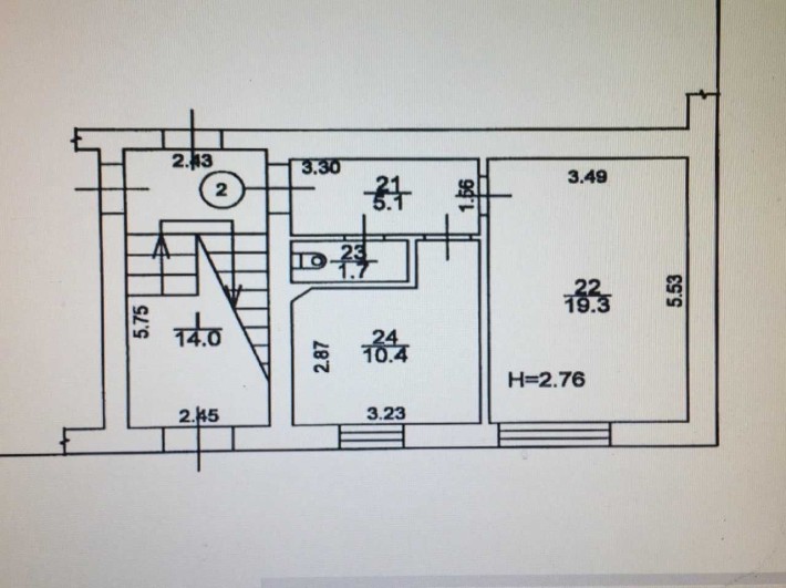 Велика однокімнатна квартира провулок Електриків, метро Почайна - фото 1