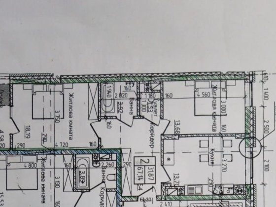 Продається 2 кім новобудова Майдан Черновцы