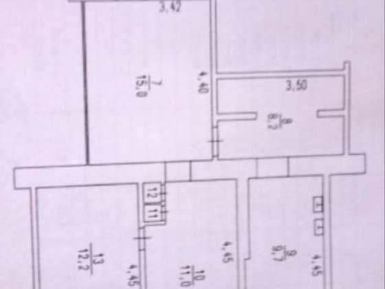 2-кім. Квартира 700 річчя Під ремонт** Черкассы