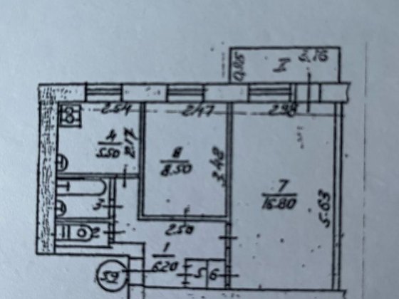 Продам 2 кімнатну квартиру на Л. Лукʼяненка Чернигов