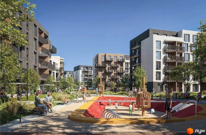 Двокімнатна квартира в сучасному житловому кварталі Central Park - фото 1