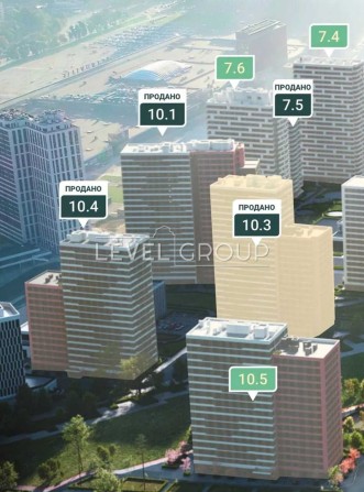 Продаж 2к квартири ЖК Варшавський , будинок 10.3 - фото 1