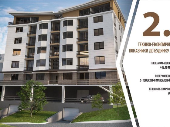 1-кімн. новобуд. 40м2 в центрі Чернівців! Черновцы