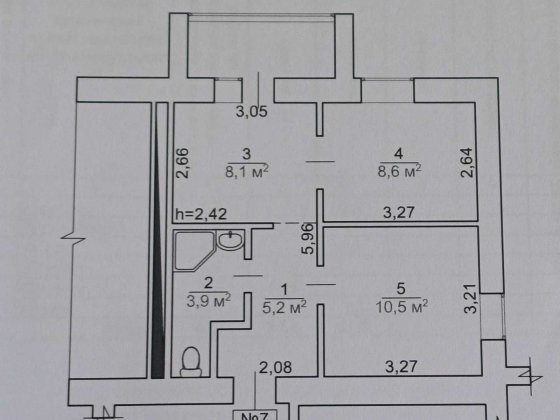 Продаж гарної 2 кімн. квартири Черкассы