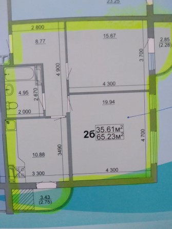 Продам свою 2-х квартиру (переуступка) ЕОселяя - фото 1