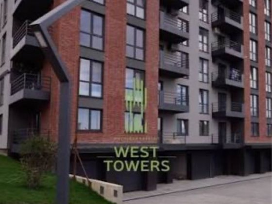 ЖК West Towers. 4 будинок. 2-х кімнатна чорнова. Ужгород