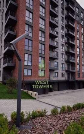 ЖК West Towers. 4 будинок. 2-х кімнатна чорнова. - фото 1