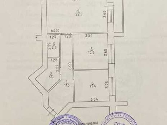 2–кім квартира в якісному будинку з індивіду. опаленням у сучасному ЖК Черкассы