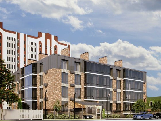 Квартира 1К площею 45,2 кв.м. від Еталон вул. Нарбутівська, 10 Черкассы