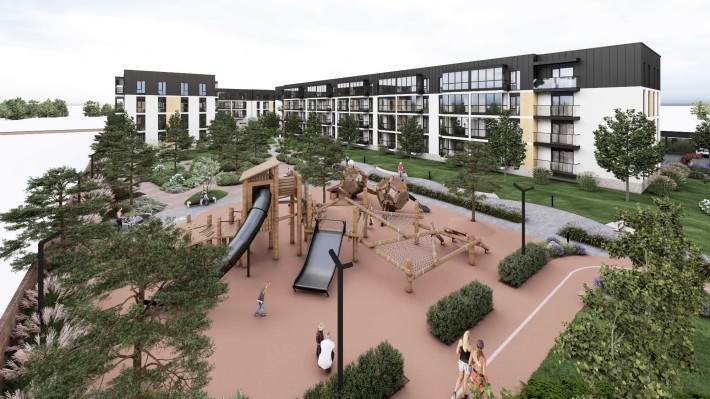 Продаж!  39 м2  в комплексі "HARMONY", апартаменти 1-кім. - фото 1