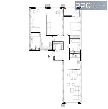 Без %Продаж3-кімнатної кв в ЖК Русанівська Гавань з видом буд 13-17 - фото 1