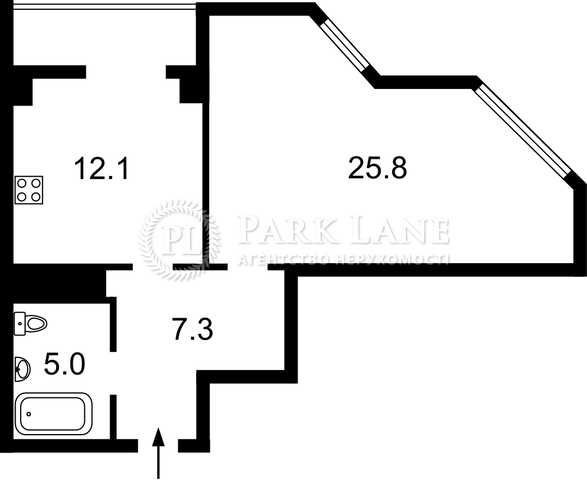 Продам простору 1-кімнатну квартиру в ЖК “Авіатор” Любомира Гузара, 26 - фото 1