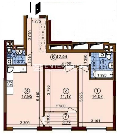 Продаж 2к квартира ЖК Варшавський 3, буд.10.4 - фото 1