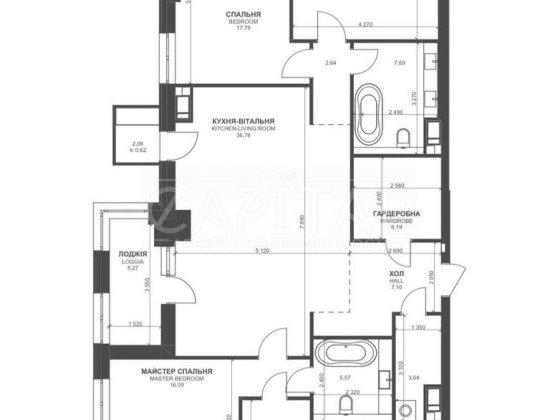 Продажа квартиры, ул. Барбюса Анри, ЖК TRIIINITY, Печерский р-н Київ