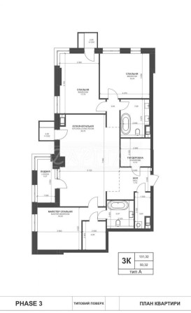 Продажа квартиры, ул. Барбюса Анри, ЖК TRIIINITY, Печерский р-н - фото 1