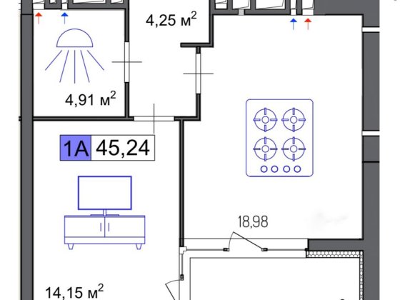 Продається квартира в ЖК «Пастерівський». Черкассы