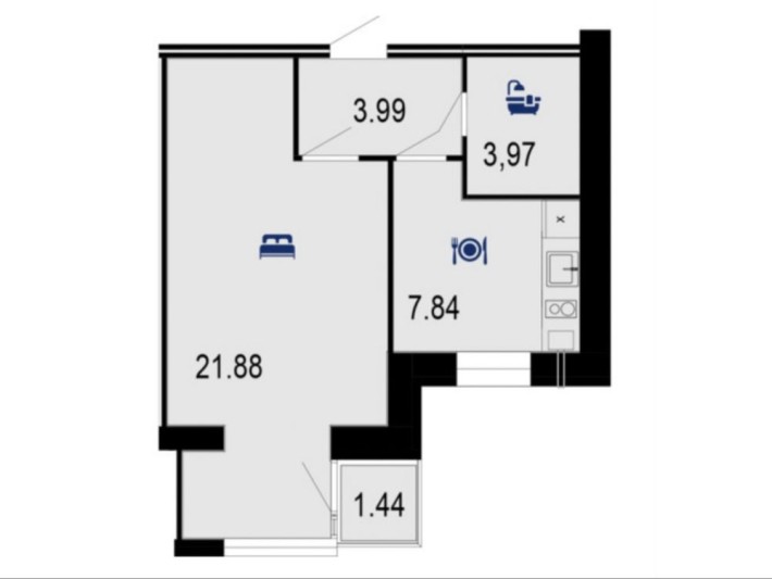 Продаж квартири в зданому будинку - фото 1