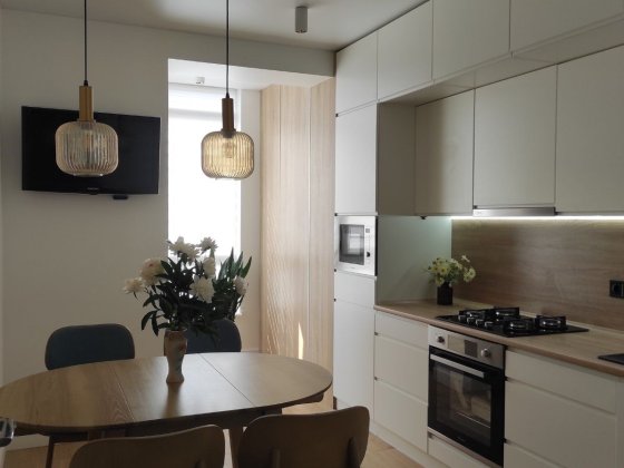 Однокімнатна - нова, укомплектована, в ЖК Панорама Чернігів