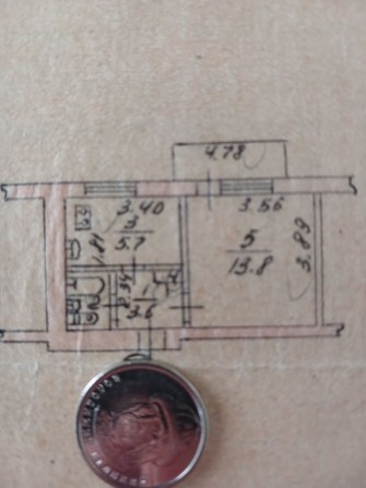 Продам 1но комн  29м2 Градецкий - фото 1