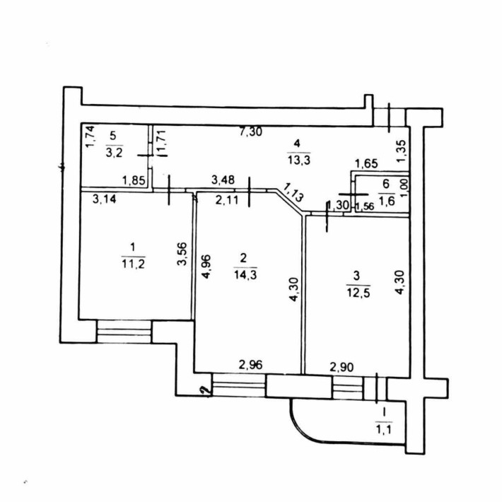 2 кімнатна квартира, новобудова, будинок зданий - фото 1