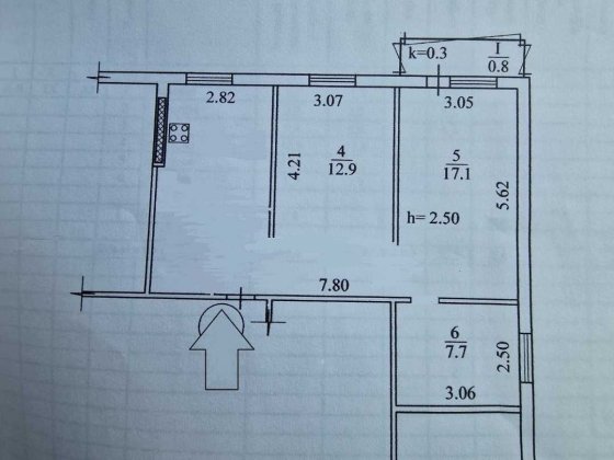 Продам 3к ул Березинская 36 ориентир левый берег Караван рядом 5мин Днепр