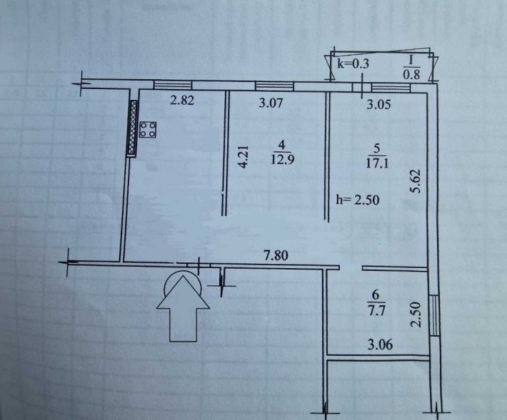 Продам 3к ул Березинская 36 ориентир левый берег Караван рядом 5мин - фото 1