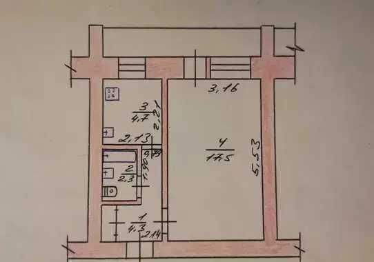 Квартира 1к на нижней Полевой, хозяин, без комиссии! - фото 1
