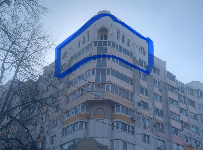 Продаж 5к пентхаус 200 кв.+ дах м.Черкаси вул. Грушевського 73 - фото 1