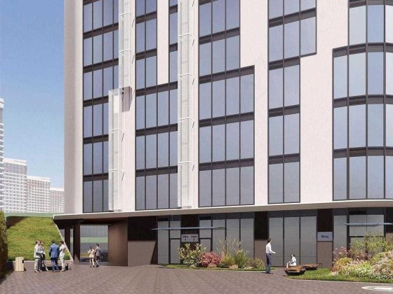 1к 40 м² Видова на Дніпро Дніпровська Набережна Забудовник ЖК Канкріт Київ