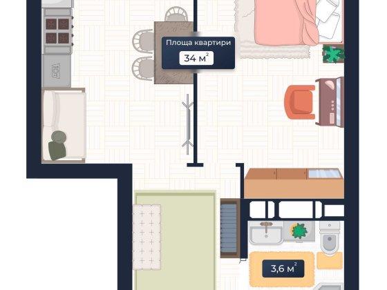 Є РОЗТЕРМІНУВАННЯ! Квартира київ, квартира в новобудові, квартира Київ