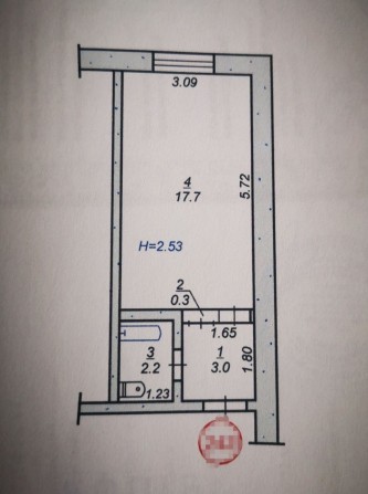кімната в гуртожитку, Соборності/Косіора, 2000+комунальні - фото 1