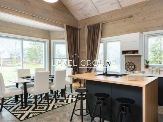 Стильний будинок 270м2 в закритому КМ+басейн, вихід до води / Осокорки Киев