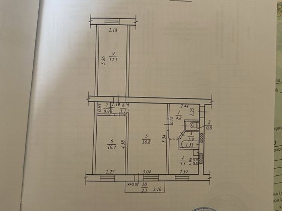 Продам 3х ком квартипу раойн Ивана Мащепы Днепр