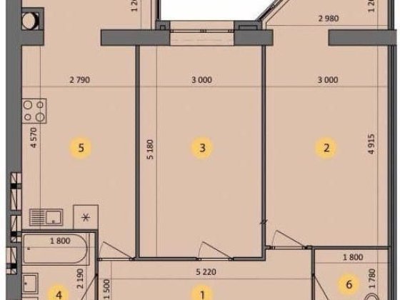 Продаж 2х. кімнатної квартири на Ковалівці Кропивницький