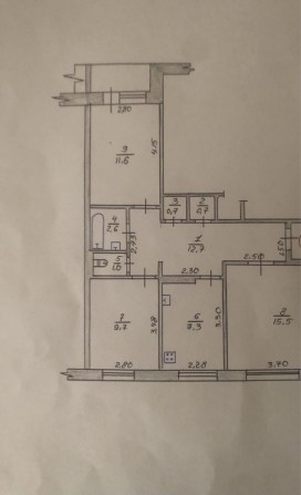 Продам 3-кімнатну квартиру можливо под бізнес - фото 1