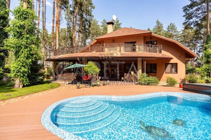 Здається в оренду будинок з каміном 400м2 в Білогородці 25 соток - фото 1