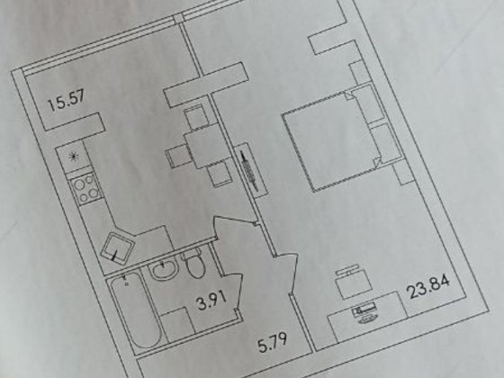 Продаж 1 кімнатної квартири, 2 поверх Житомир