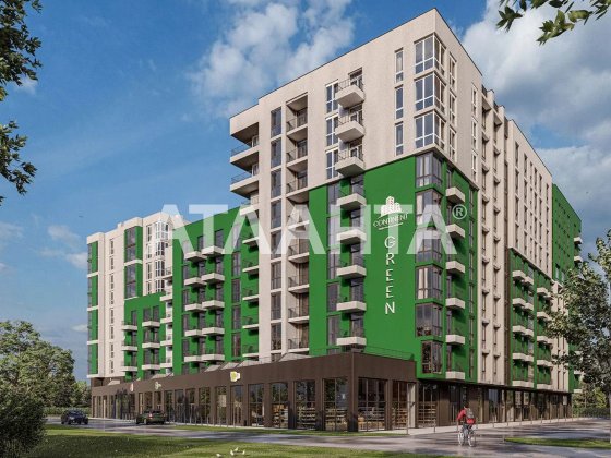 Продаж 2-кімнатна квартира з кухнею-студією в ЖК Continent Green! Львов