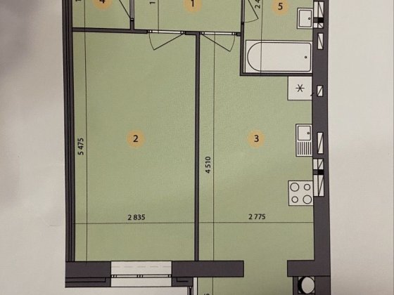 Квартира В ЖК Ковалёвский 6 - секция Кропивницкий