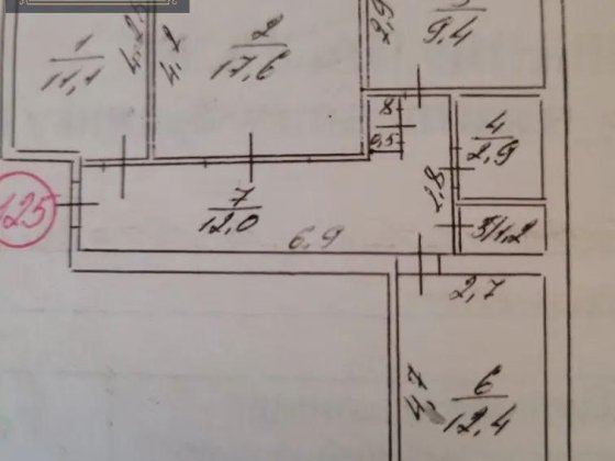 Продаж 3-кімнатної квартири Ковалівка Кропивницкий